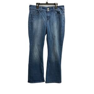 Levi Strauss Co 526 Slender Boot Jeans Women Blue Denim Button‎ Fly Size